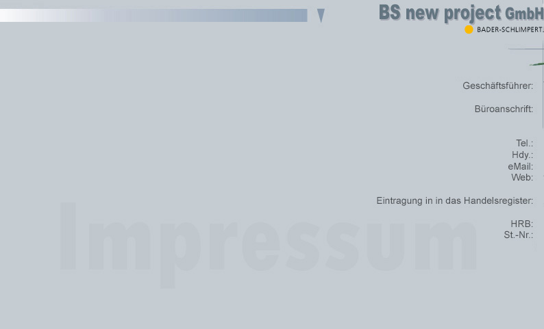 Impressumfond